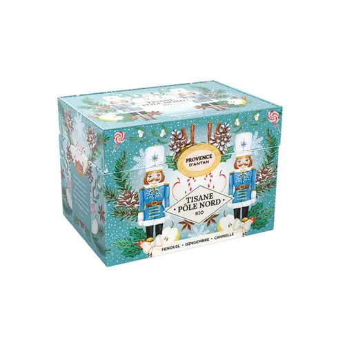Tisane du pôle nord bio Provence d'Antan - 36 g dans une boîte en métal