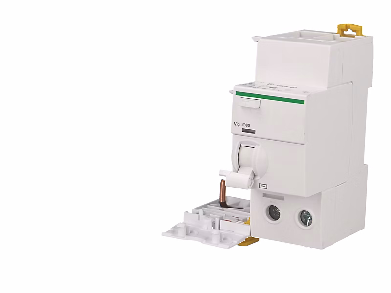 Bloc Vigi modulaire bipolaire Schneider Acti9 Vigi iC60 25A / 30mA type AC – Réf. RDWZRAZCM9130500725