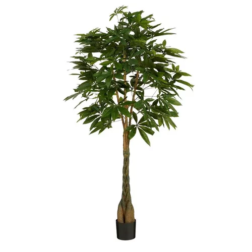 Pachira artificiel en pot Mica Décorations - Ø 65 cm x 150 cm