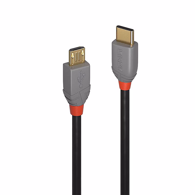 Câble USB 2.0 Type C – Micro USB 2 m LINDY
