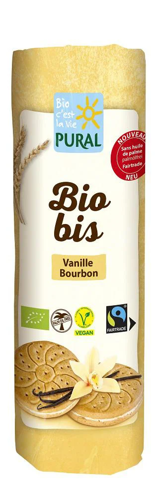 Biscuit Biobis vanille bio Pural - 320 g