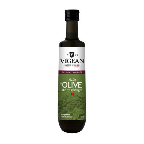 Huile d'olive bio du Portugal Vigean - 50 cL