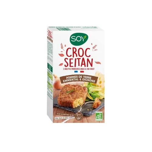 Croc'seitan pommes de terre emmental et oignons bio Soy - 2 x 100 g