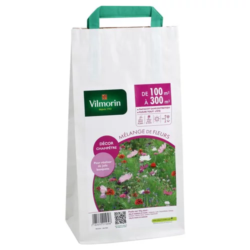 Mélange de fleurs Décor Champêtre 100m2