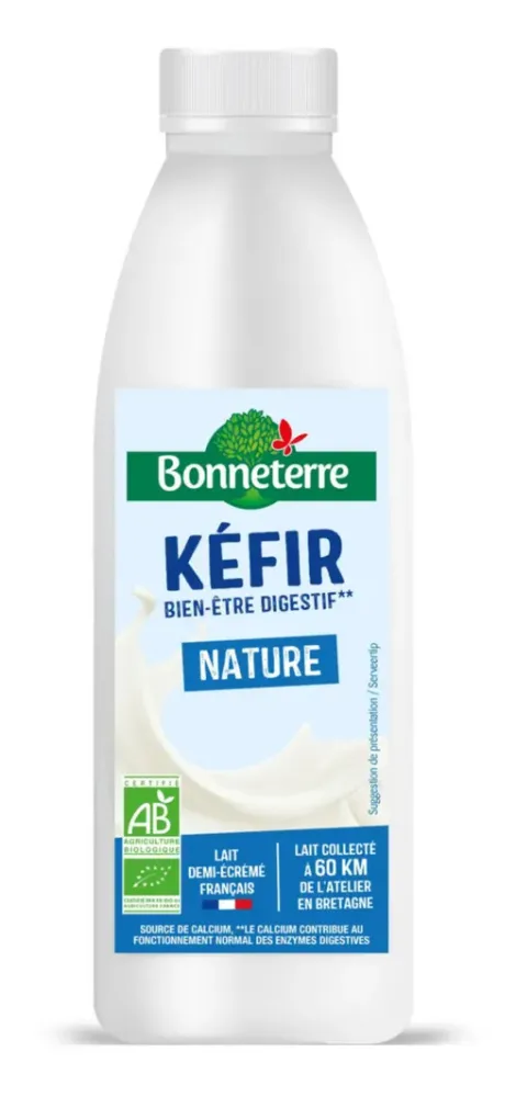 Kéfir nature bio Bonneterre - 500 ml