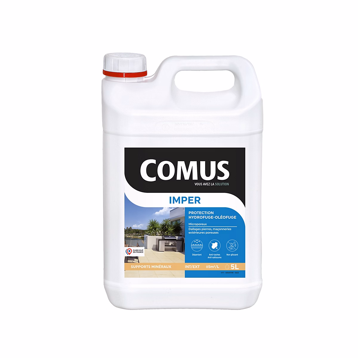 COMUS IMPER 5L – Protection hydrofuge et oléofuge, COMUS