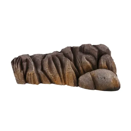Décoration pour aquarium coloris marron rocher des Seychelles Europet - Taille M 29,8 x 14,8 x 10,5 cm