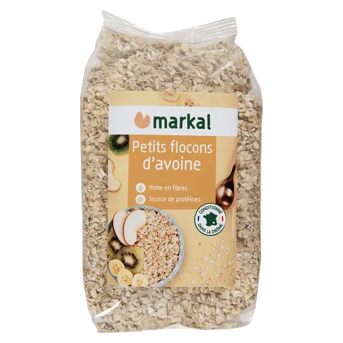 Flocon d'avoine petit bio Markal - 500 g