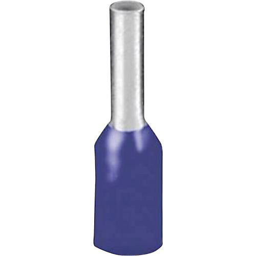 Embout simple d'extrémité de câble AI 0 – 25-12 BU 0,25 mm² 16,5 mm bleu, pack de 100