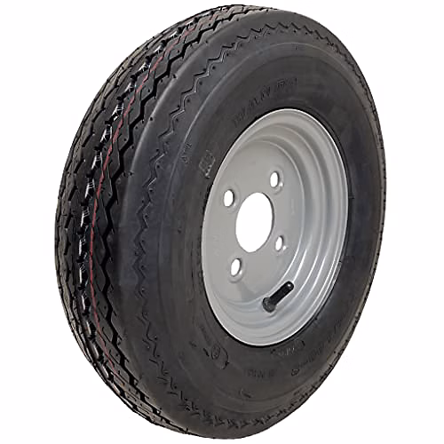 4.80/4.00 – 8 roue et pneu haute vitesse légaux 338kgs chacun | 400 8 6ply 100mm PCD