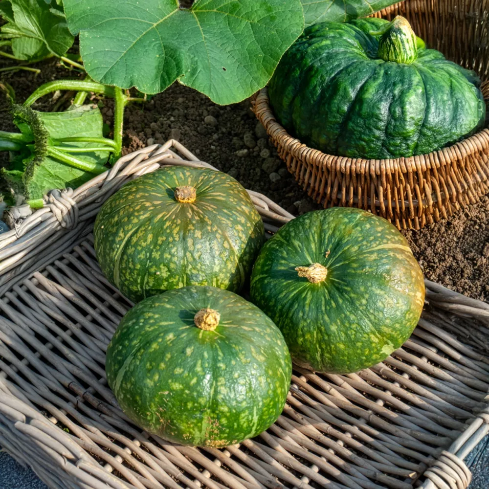 Courge Delicata Cucurbita delicata Delica Moretti