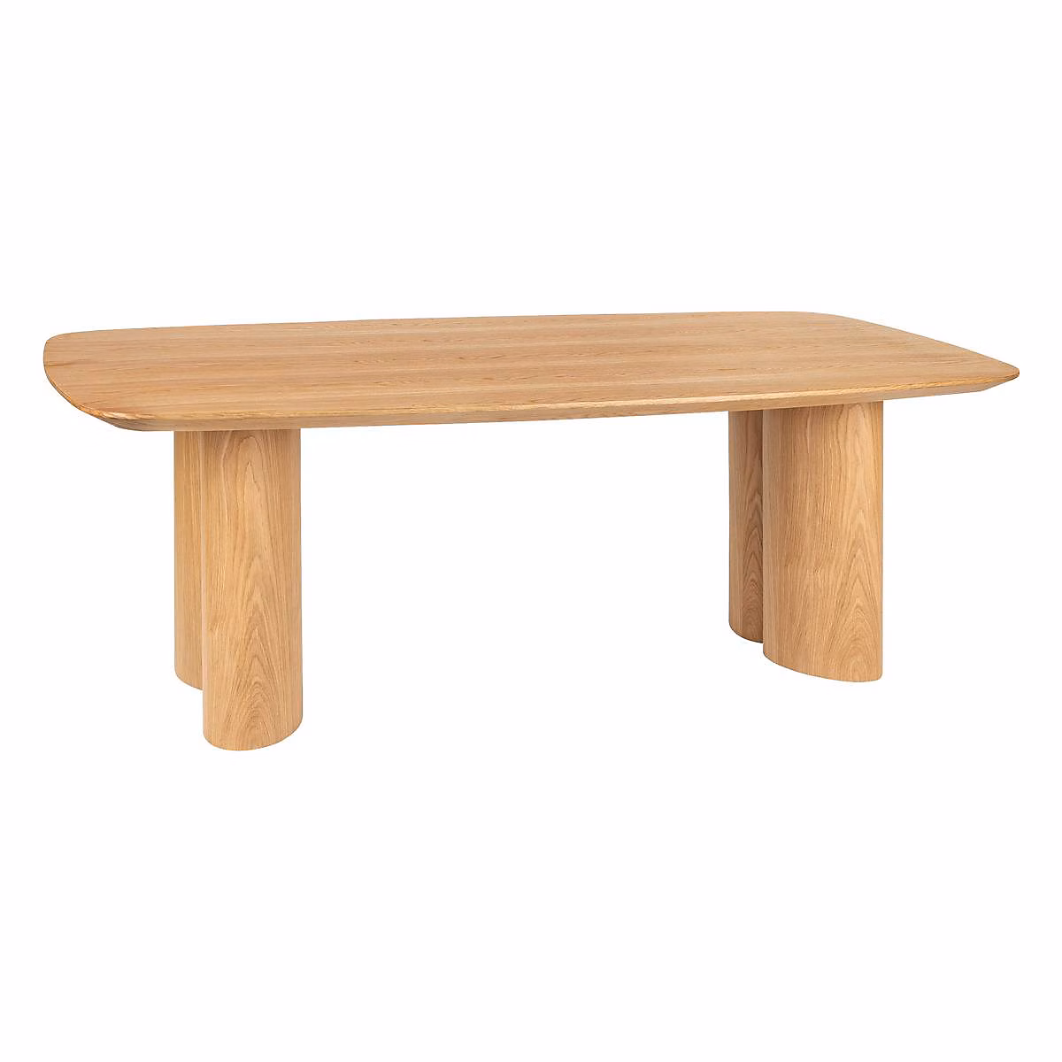 Table à manger Aliona bois 220 × 100cm – Atmosphera Créateur d'intérieur