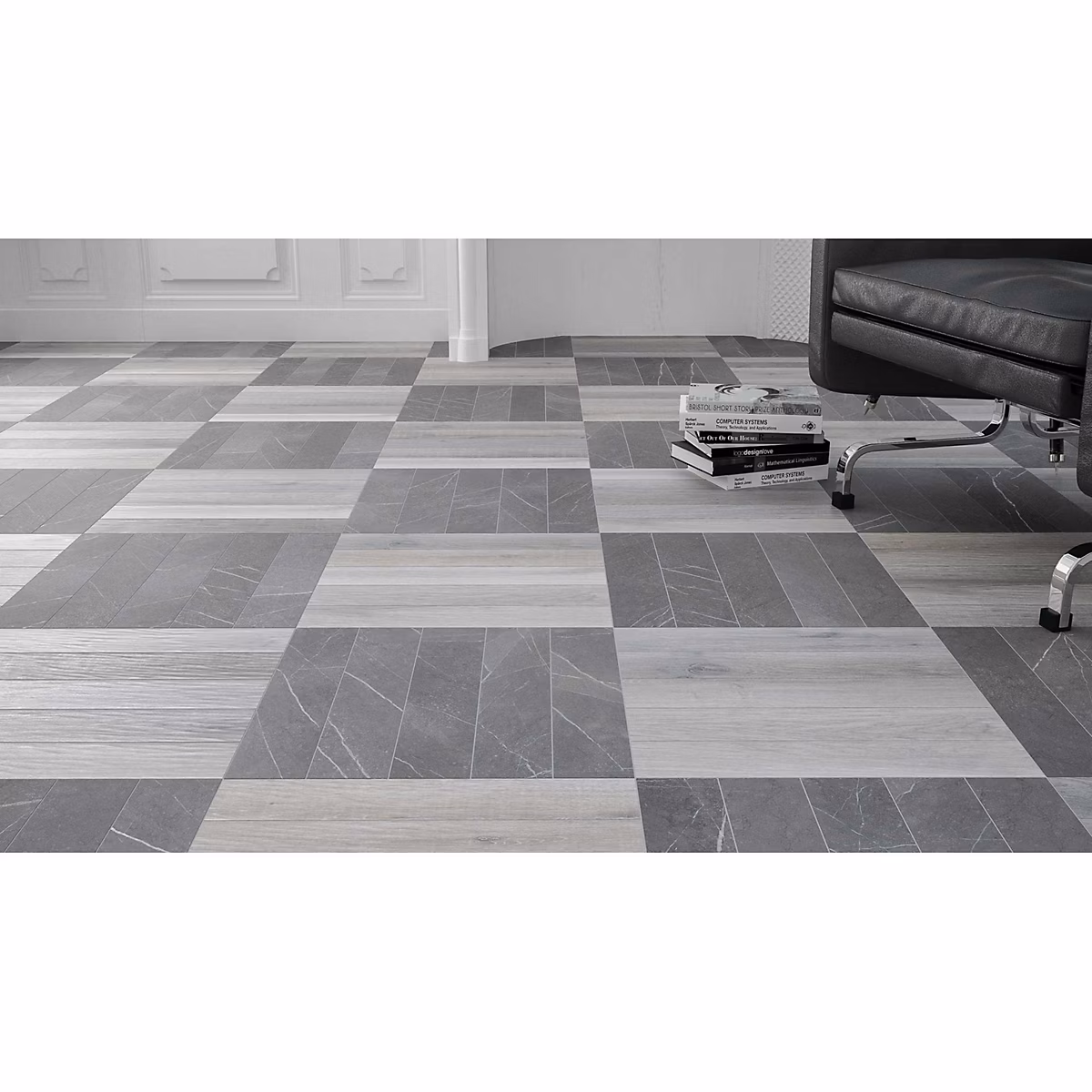 Carrelage effet marbre Love Affairs Petra Strip 50 × 10cm – Boîte de 1 m2