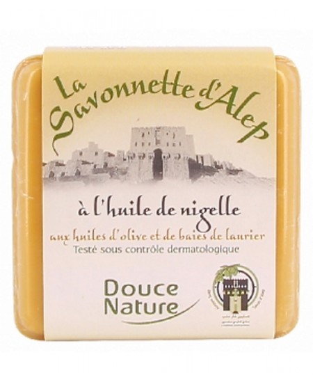 Douce Nature - Savonnette d'Alep à la Nigelle - 100 gr