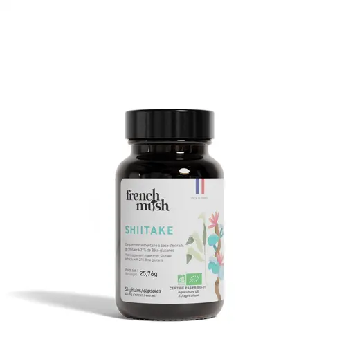 Gélules Shiitake bio French Mush - les 56 gélules