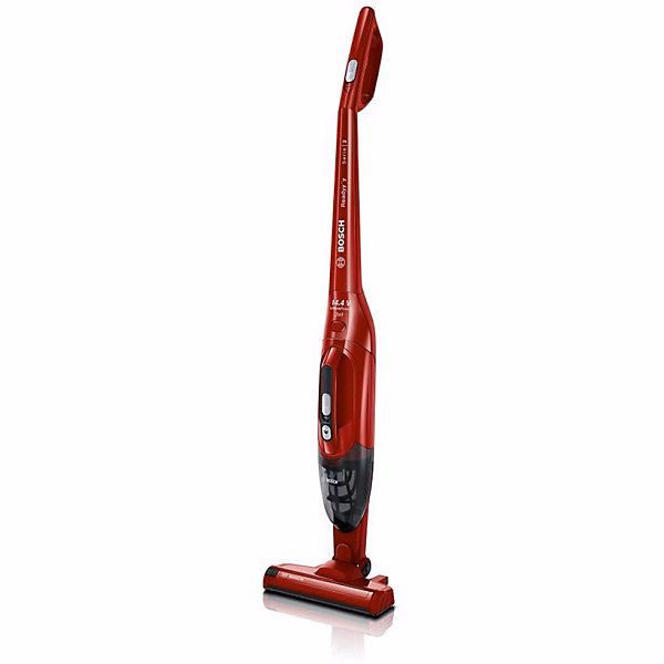 Aspirateur Balai BOSCH BBHF214R – sans fil 2 en 1, Aspirateur de table intégré, Position Parking tient seul debout