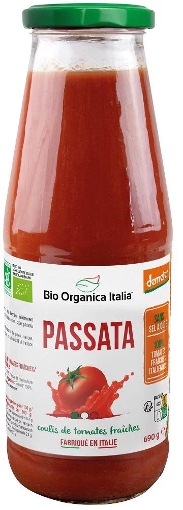 Passata de tomate demeter bio Primeal - 690 g