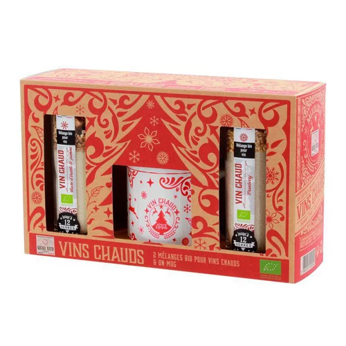 Coffret de préparation pour vin chaud avec mug Quai Sud - 285 g