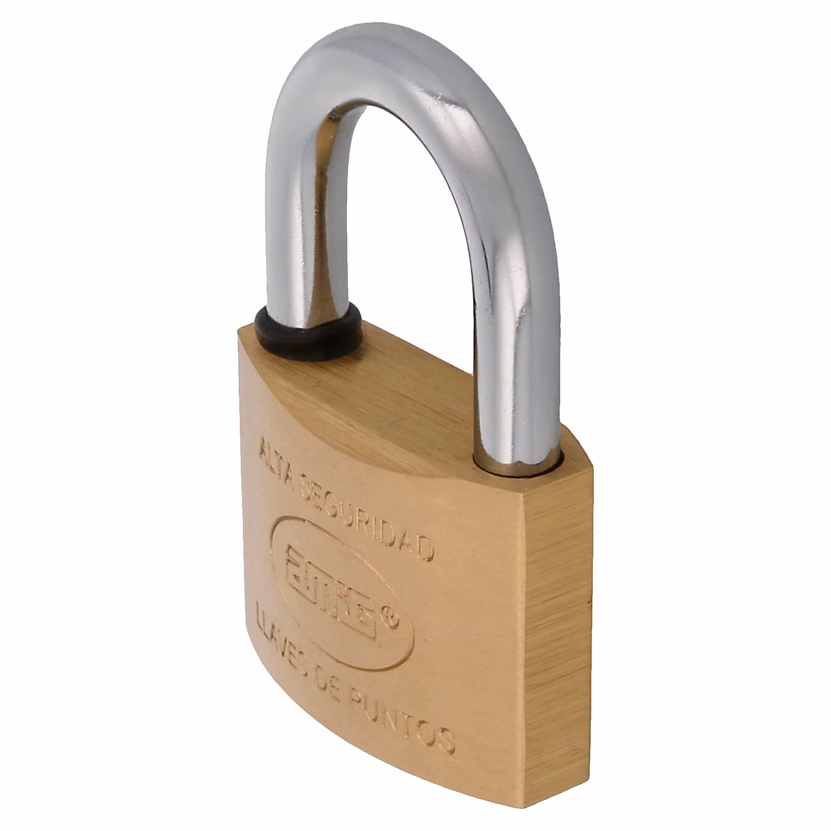 AMIG – Cadenas haute sécurité 150 | 60 mm | Laiton | Mat