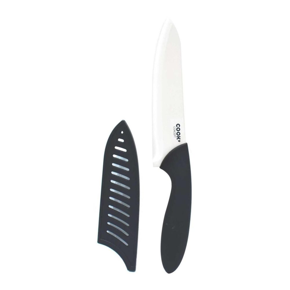 COOK CONCEPT Couteau universel avec étui soft 26cm noir