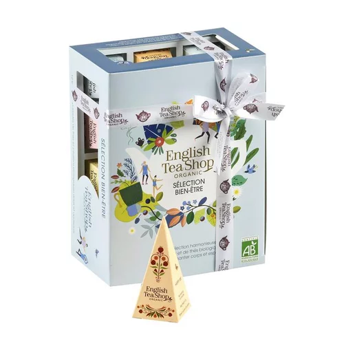 Thés et infusions bio bien-être English Tea Shop - 12 sachets prismes