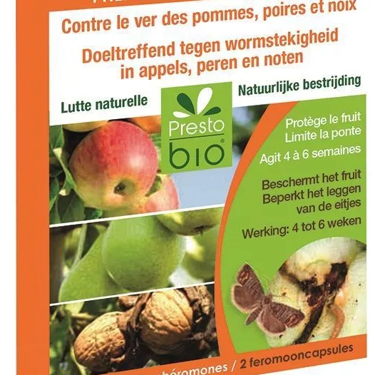 2 Capsules à phéromone - carpocapses Pomme - Poire