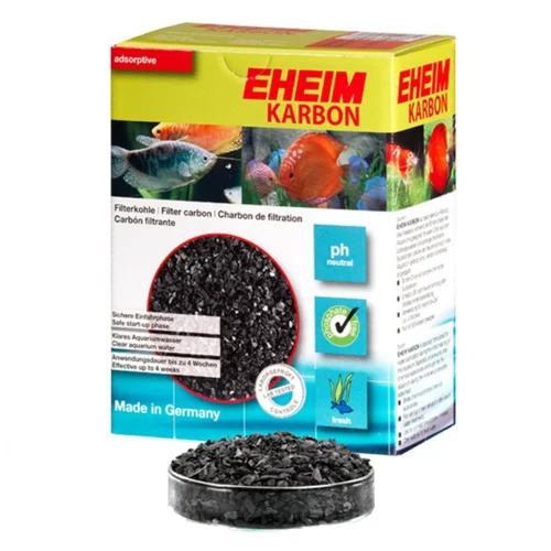 Charbon de filtration actif, capacité 1L - 225g, EHEIM Karbon