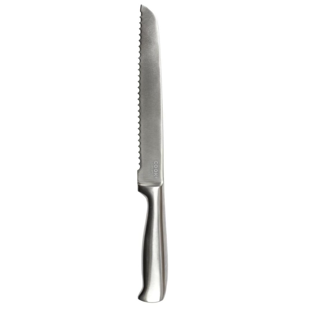 COOK CONCEPT Couteau à pain en acier inox 33cm argent