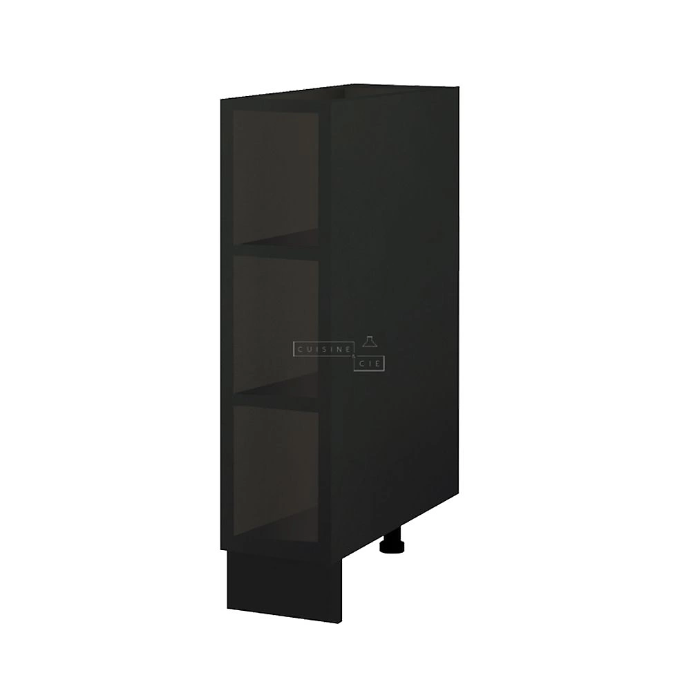 Cuisineandcie – Range bouteille Lovia Noir Mat L 20 cm