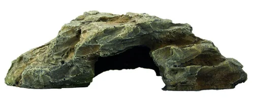 Décor pour terrarium coloris gris Hobby Comb Cave 1 - 19 x 8 x 5 cm