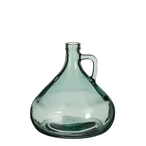 Vase coloris vert en verre recyclé Sitia - Ø 17,5 cm