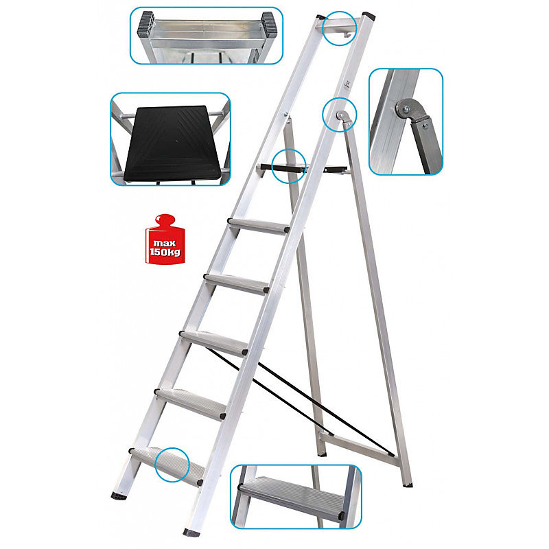Escabeau professionnel SX – Pro 7 marches