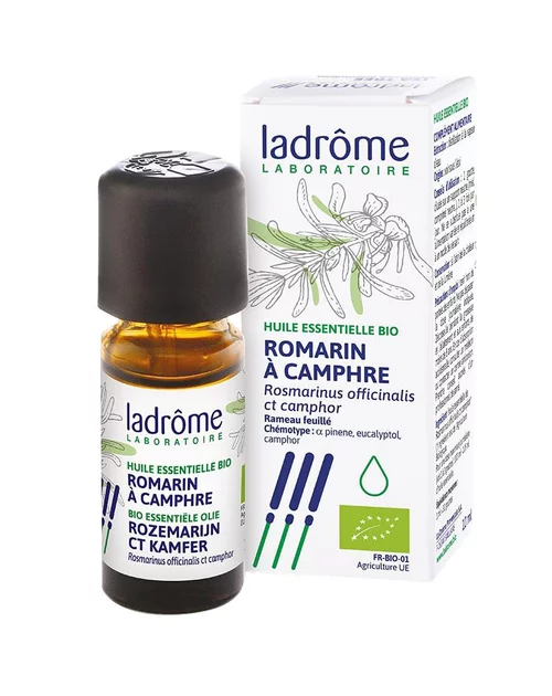 Huile essentielle bio de Romarin à camphre Ladrôme - 10 ml