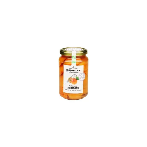 Abricots au sirop bio Bioloklock - 400 g