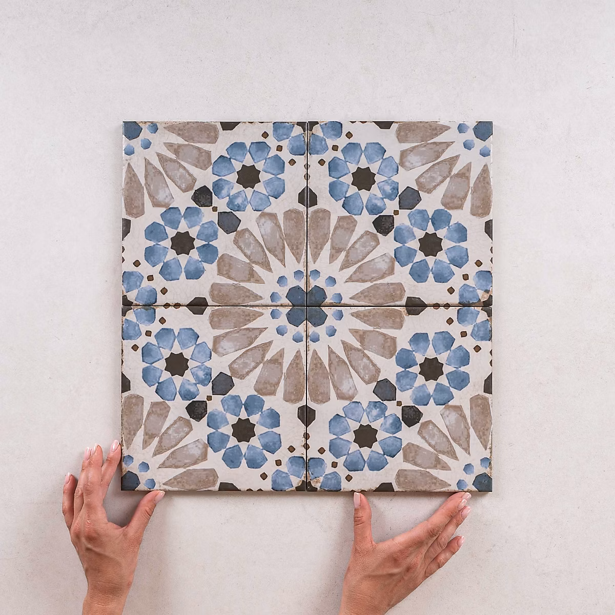 Carrelage Imitation Carreaux de Ciment GRAFTON 20 × 20 Mina – Les Carreaux de Jean