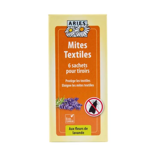 Sachets de protection contre les mites pour tiroirs boite de 6 pièces