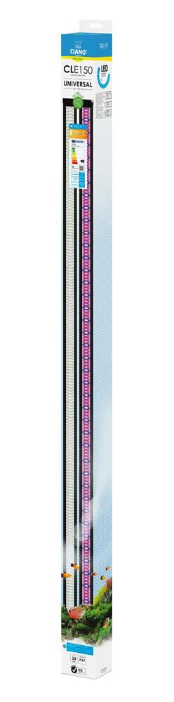 Rampe LED pour aquarium coloris noir Plantes Ciano - 150 cm