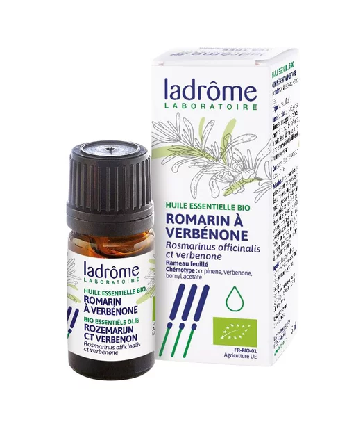 Huile essentielle bio de Romarin à verbénone Ladrôme - 10 ml