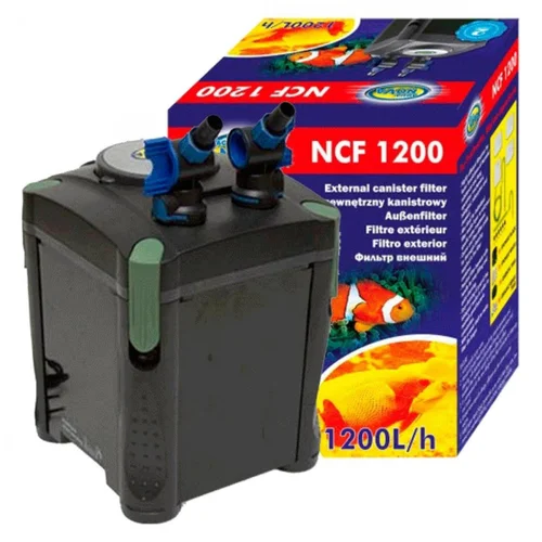 Filtre d'aquarium haute capacité AQUA NOVA modèle NCF-1200 - jusqu'à 450L