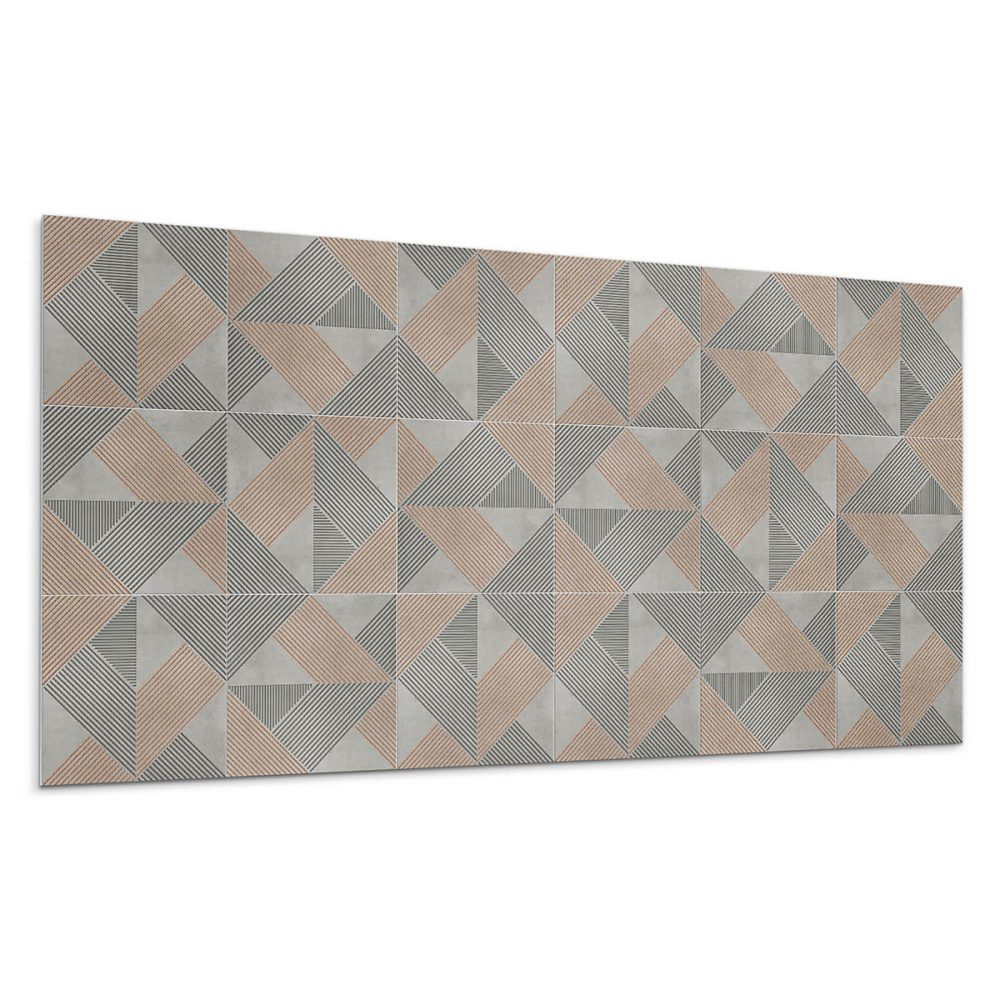 Adhésif Vinyle Carreaux Wallfluent 40 × 20 cm Motif Géométrique Avec Des Cercles 10 pièces