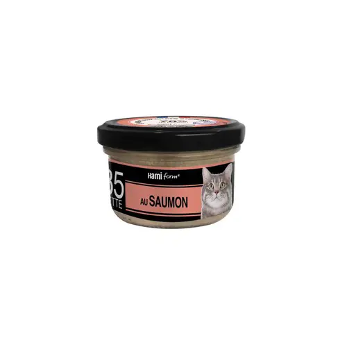 Aliment pour chat Recette n°35 au saumon 80 g