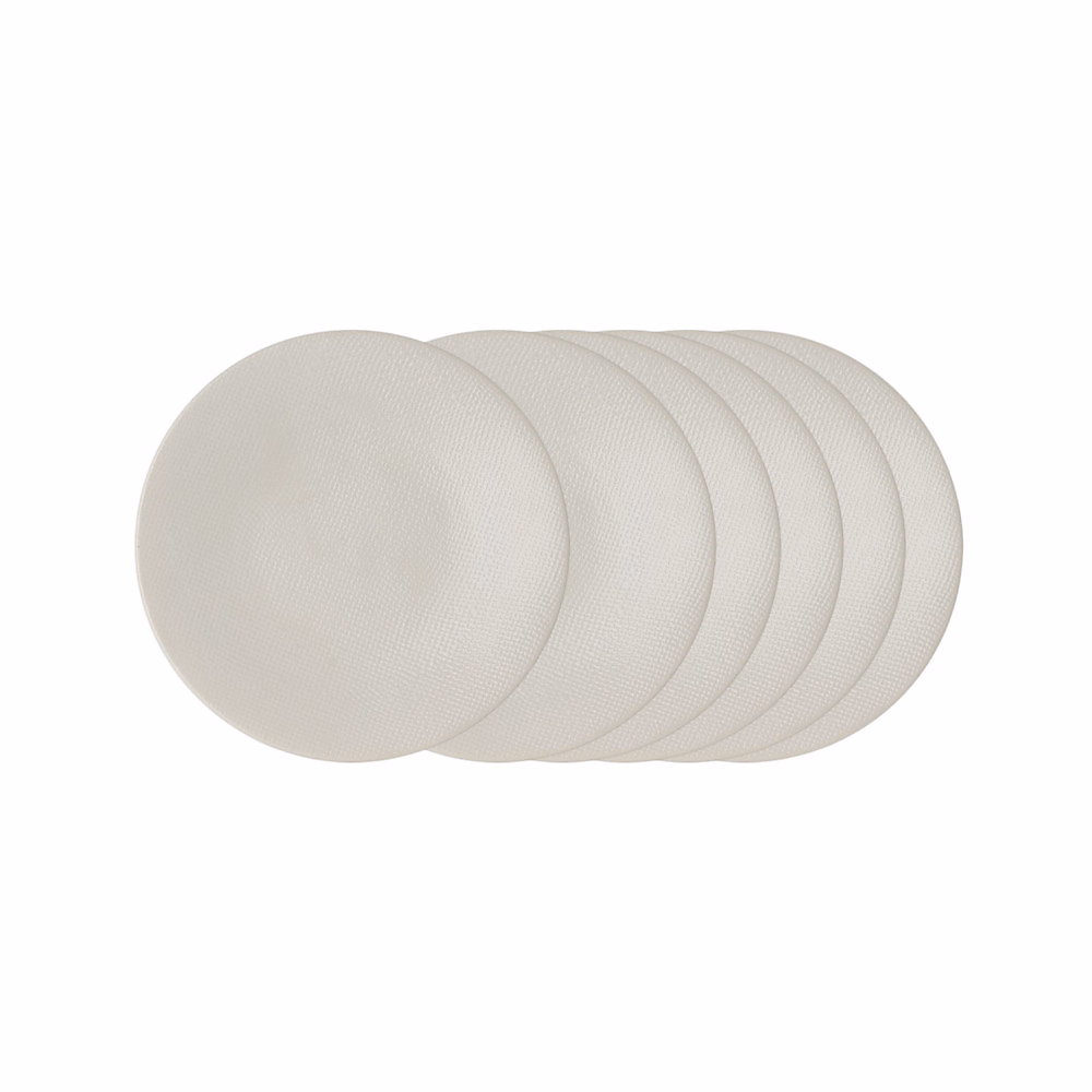 Assiette à dessert Vésuvio blanc 21 cm (lot de 6) – Réf. HUAPHKVSX3905088247