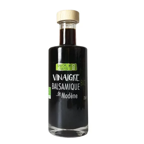 Vinaigre balsamique nature bio Savor et Sens - 25 cl