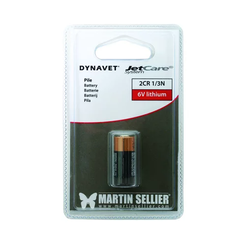 Pile 6 volts lithium pour collier de dressage Jetcare
