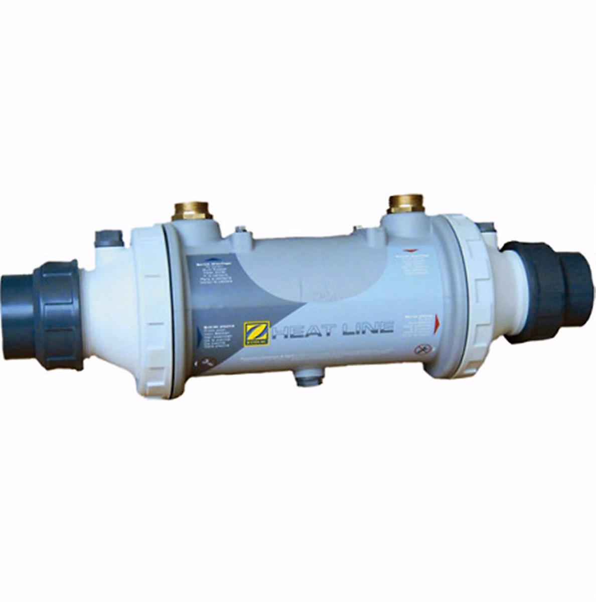 Echangeur de chaleur multitubulaire | Heat Line Nu – 40 – Pour Piscine / Titane – 40 KW – Modèle Nu