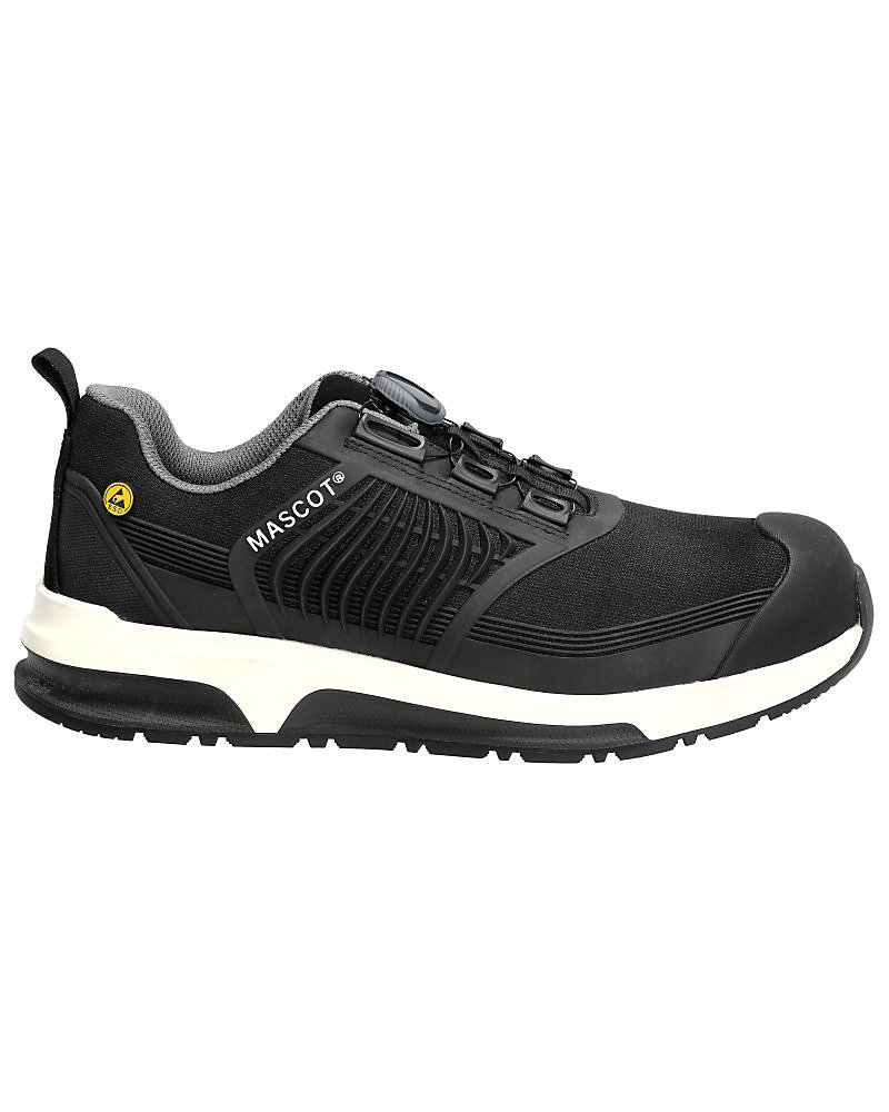Chaussures de sécurité basses MASCOT BOA Fit System F0660-709 – semelle TPU/eTPU, antidérapante, taille 46