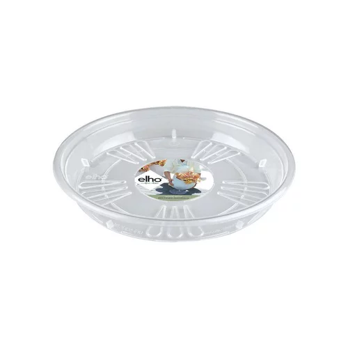 Soucoupe Uni ronde Elho transparente Ø 33 x H 4,2 cm