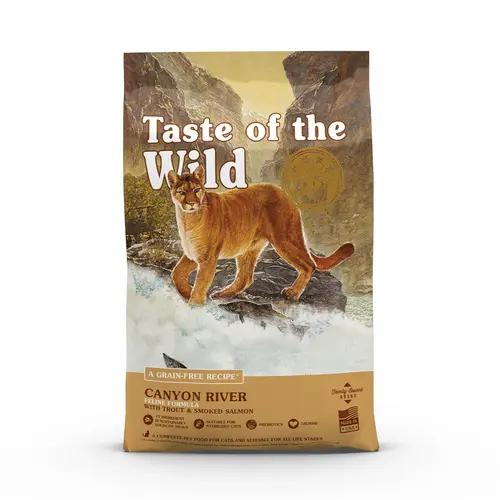 Croquettes pour chat à la truite Canyon River - 6,6 kg