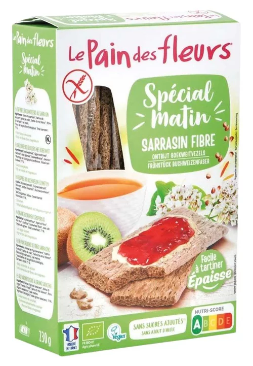 Pain des fleurs matin sarrasin fibre 230 g
