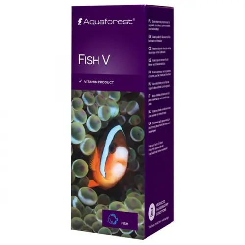 Complément alimentaire enrichi en vitamines - AQUAFOREST Fish V - 10 ml